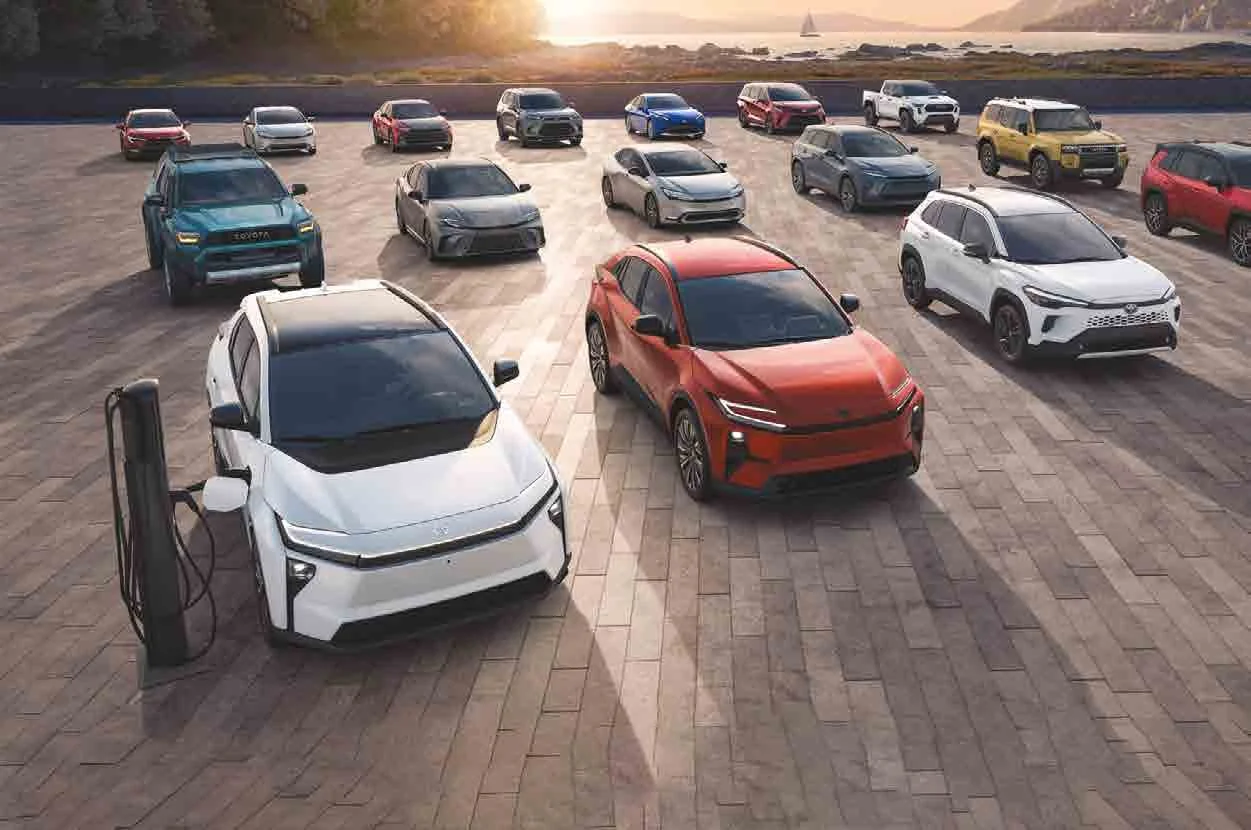 Familia de modelos Toyota sobre la plataforma e-TNGA